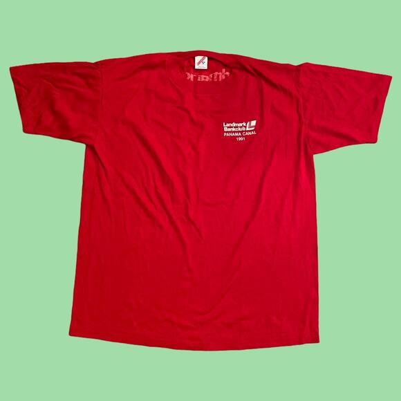 Vintage 1991 Landmark Jeopardy Cruise Tee XL - Picture 1 of 4
